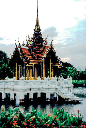 A walk at a park near Bangkok