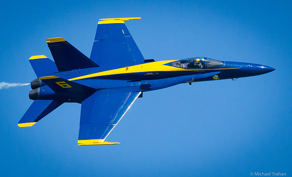Navy Blue Angels FA-18 Hornet